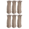 thumbnail image 1 of Laklulu 3 pares de calcetines bajo puntilla bebé niña antideslizantes, 1 of 5