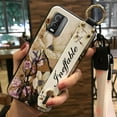 thumbnail image 6 of LYM-Phone Case For Nokia C210, Flower Shockproof Soft case Back Cover Anti-knock Wristband Anti-dust Lanyard Kickstand Waterproof Phone Holder Durable Wrist Strap Silicone Fashion Design, 6 of 9
