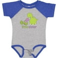 thumbnail image 3 of Inktastic Little Sister Purple Girls Baby Bodysuit, 3 of 5