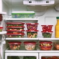 thumbnail image 6 of Rubbermaid TakeAlongs 5.0-Cup Round Food Storage Containers, Ruby Red, 3 pack, 6 of 6