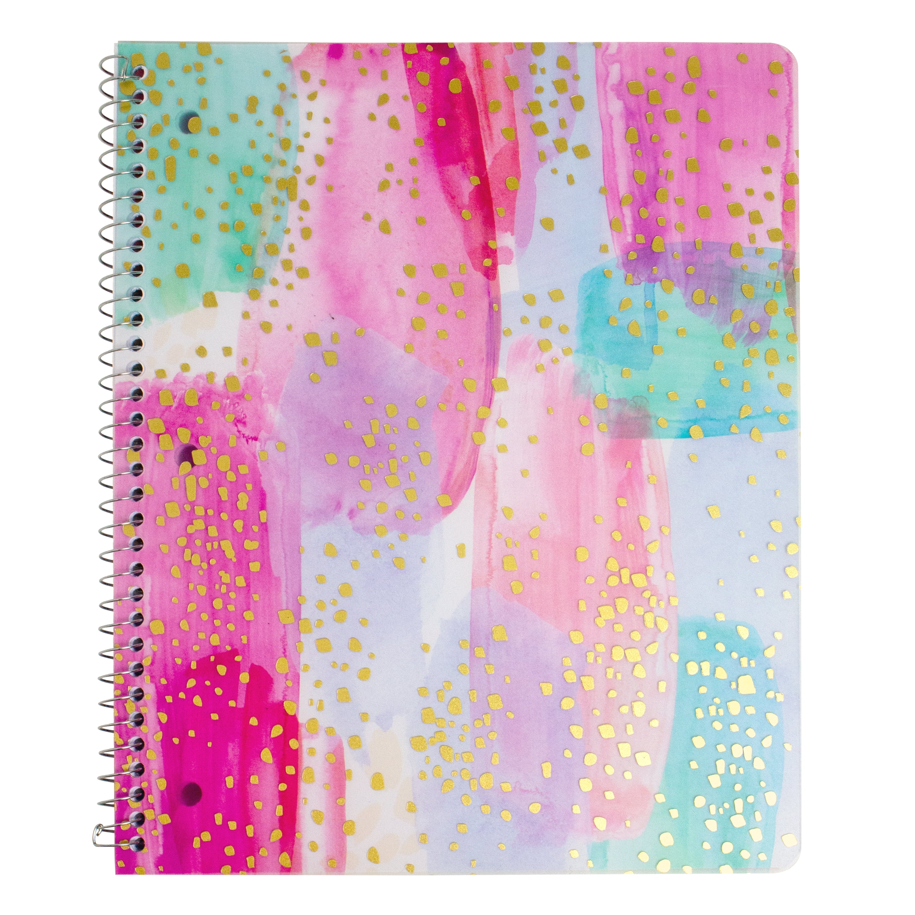 Mintgreen Spiral Notebook, College Ruled, 1 Subject, 80 Recycled Sheets, 8 x 10