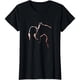 thumbnail image 1 of Playera de Mujer: Niña Besando a su Caballo en Silueta, 1 of 5