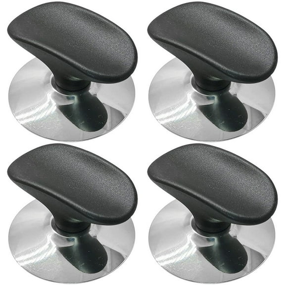 Hzzsbu Set of 4 Heat-resistant Pot Lid Knobs, Replacement Handles for Slow Cooker, Skillet, and Saucepan Lids
