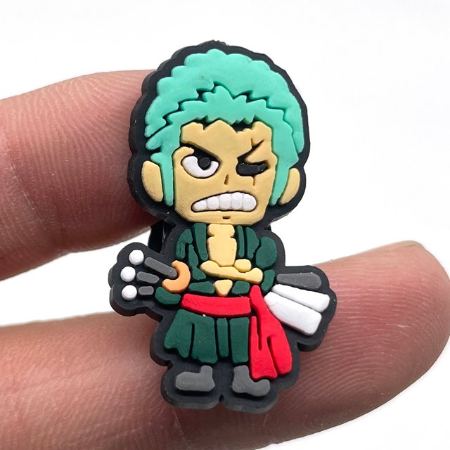 Hot Anime Jibbitz 1pcs Cartoon One Piece Crocs charms Zapato Pin Accesorios Decorar Zapatillas Sandalias Hebilla Regalos Para Niños
