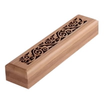 ACDANC Incense Holder Wood Incense Stick Holder Burning Incense Box Burner Ash Catcher
