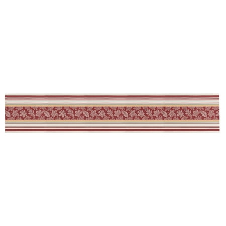 

Autumn Leaves Fall Festival Jacquard Kitchen Dining Table Runner 72 Inches