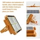 thumbnail image 3 of Reflector LED Recargable Luz de Trabajo Linterna Portátil con Panel Solar, Lámpara Recargable USB de 12000 mAh, para Camping, Sitio de Construcción, Garaje, Trabajo, 3 of 5