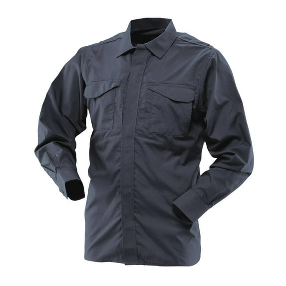Tru-Spec 24-7 1058 Ultralight Uniform Shirt, Long Sleeve, Navy Blue