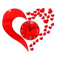 thumbnail image 3 of DIY 3D Reloj de Pared Etiqueta Engomada Acrílico para rojo Gloria Etiqueta engomada del reloj de pared de DIY, 3 of 7