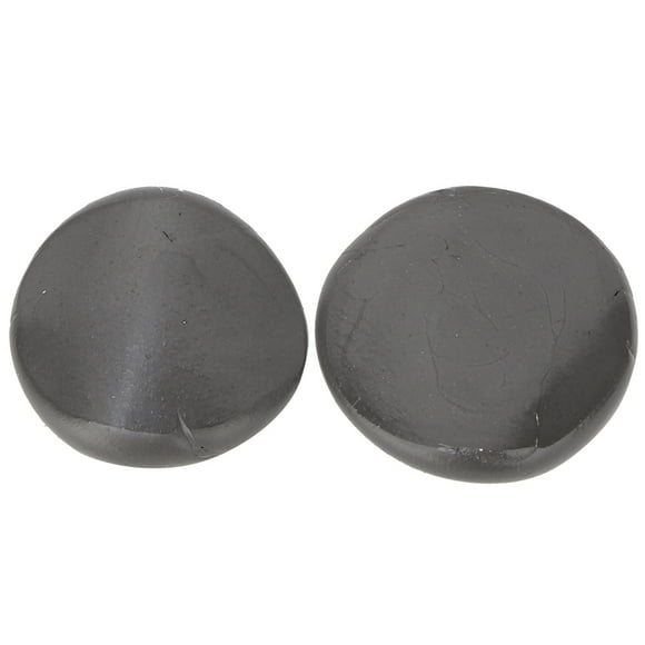 2pcs Tungsten Rig Soft Lead Sinker Weight Mud Carp Fishing Accessory Fish Tackle 15g (Black)