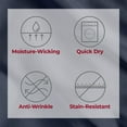 thumbnail image 6 of Mellanni Queen Flat Sheet Only, Hotel Luxury Soft Microfiber Top Sheet, 1 Piece, Navy Blue, 6 of 7