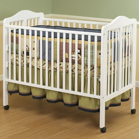 Orbelle Trading Lisa Two Level Full Size Folding Convertible Crib