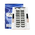 thumbnail image 1 of Reusable Magnetic Eyelashes And 2Tubes Magnetic Eyeliner Kit 5pcs 3D With Tweezers Inside Magnetic Eyeliner Kit, 1 of 5