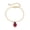 Red, variant on Womens Ladybug Bracelet Insect Tag Individually Packed Bracelet Copper Clad Iron Glass Electroplated Finish National