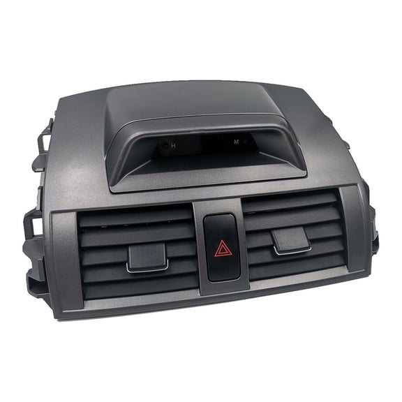 Center Dash A/C Outlet Air Vent Panel With Clock For Toyota Corolla 2009-2013