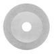 thumbnail image 4 of Disco de pulido de Diamante 100 x 20 mm Bling Bling para cortar tubos de aluminio madera vidrio, 4 of 12