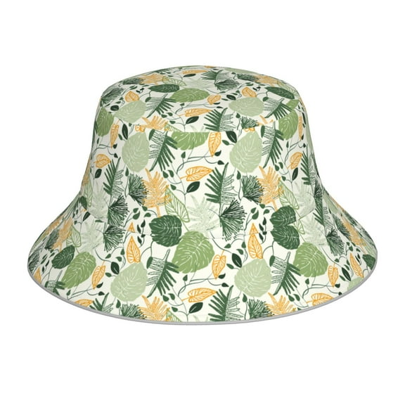 Balery Hawaiian Style Sun Hats for Men Women Bucket Hat UPF 50  Buckey Hat Boonie Hat Foldable UV Protection Hiking Beach Fishing Summer