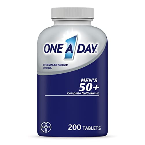 One A Day Menâ€™s 50+ Healthy Advantage Multivitamin, Supplement with