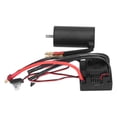 thumbnail image 5 of 3670 2150KV Brushless Motor and 120A ESC with T Plug Set Replacement for 1/8 Car, 5 of 8