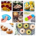 thumbnail image 5 of 1Pcs Silicone Molds Cupcake 2.56 Inch Mini Size Reusable Muffins Liners Washable Non-Stick Donut Wrapper Mold Flower Shapes Baking Cups for Pan Oven Microwave Dishwasher, 5 of 8