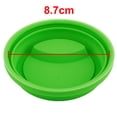 thumbnail image 3 of Home Cafe Green Silicone Reusable Drinking Water Tea Coffee Mug Cup Lid Cover, 3 of 3