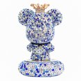 thumbnail image 1 of Adornos de coche de aromaterapia, mesa de consola central de coche con incrustaciones de diamantes, joyería de gema de fragancia interior de coche azul XianweiShao 9024735087946, 1 of 2