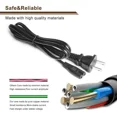 thumbnail image 5 of 5Ft Ac Power Cord Cable Lead For Amazon Fire Smart Tv Omni 43 50 55 4-Series 4K, 5 of 6