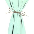 thumbnail image 4 of Green Mint Green 100% Chiffon Table Runner 29x120 Inches for Banquet Wedding Party Event Table Decoration, 4 of 6