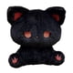 thumbnail image 4 of Peluche de juguete sentado, muñeco de peluche, decoración del hogar, adorable, coleccionable, lindo peluche negro y rojo, 4 of 9