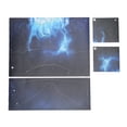 thumbnail image 3 of VR Glasses Sticker Protective Skin Decals PVC Removable Glasses Sticker for Oculus Quest 2Blue Fire,, 3 of 5