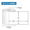 thumbnail image 2 of 4 x 6 Shipping Labels for Direct Thermal Printers - 250 Labels Per Roll, 4 Rolls Totaling 1,000 Labels -, 2 of 7