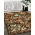 thumbnail image 2 of Ahgly Company Indoor Rectangle Traditional Bronze Brown Animal Area Rugs, 3' x 5', 2 of 6