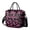 Black-8, variant on Elephant Print Insulated Lunch Bag, Large Boho Chic Lunch Tote with Mandala Patterns, Dual Compartment Vintage Cooler for Work, Picnic or Travel