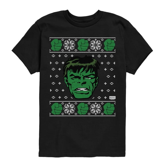 The Hulk - Sweater - Youth Boys Short Sleeve Graphic T-Shirt