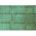 thumbnail image 1 of Ahgly Company Indoor Rectangle Oriental Turquoise Blue Traditional Area Rugs, 6' x 9', 1 of 4