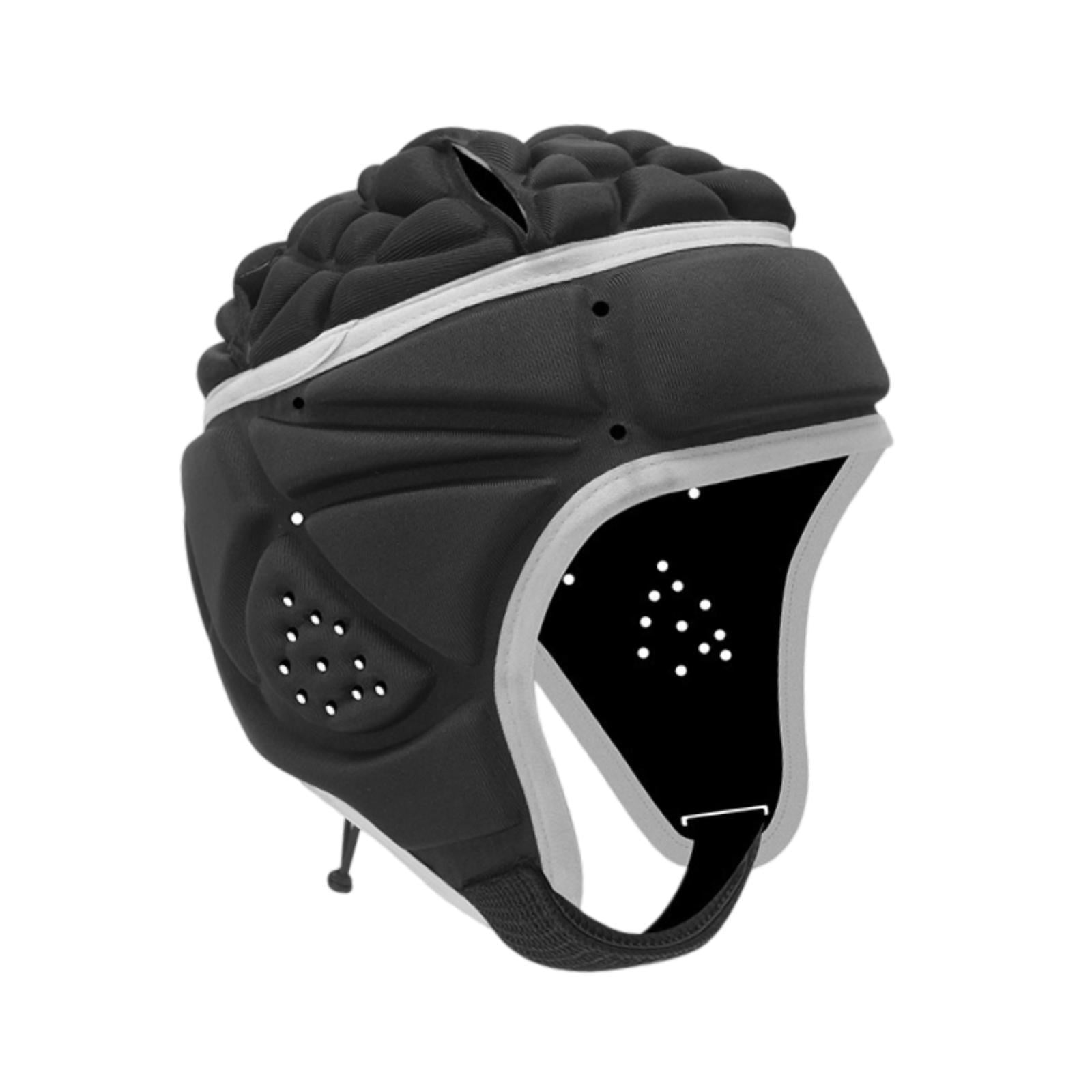 Dualoai Football Helmet Hat Head Guard Roller Skating Breathable Rugby Headgear Kids
