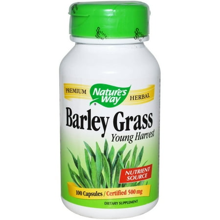 Nature's Way Barley Grass Dietary Supplement, 100 count