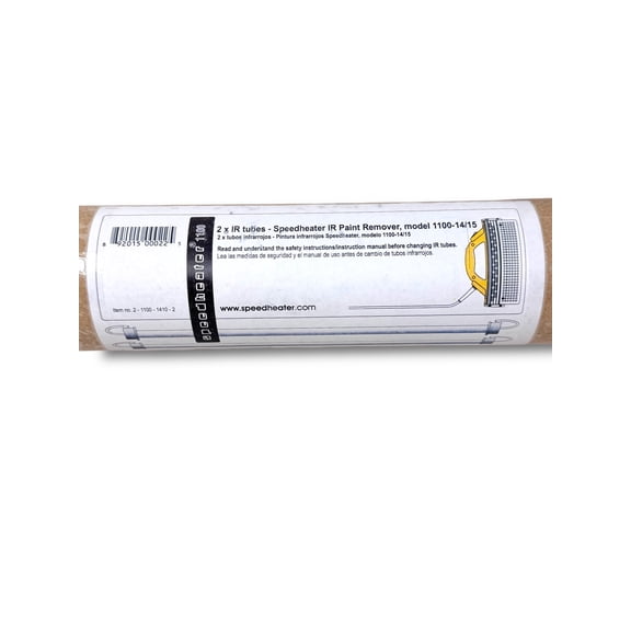 Speedheater - IR Tubes 2-Pack