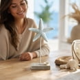 thumbnail image 6 of Starfish Tabletop Ornament Nautical Beach Style Decor With Base Style B for Table Shelf Cabinet and Coastal Room Decor, 6 of 7