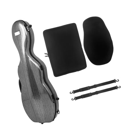 Shockproof Carbon Composite Violin Box Including Music Score Pocket And Soft Violin Case with Music Sheet Bag