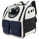 thumbnail image 1 of Mochila transportadora para perros y gatos con ventilación, bolso de hombro, bolsa de transporte ventilada para mascotas Blanco, 1 of 8