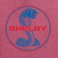 thumbnail image 2 of Wild Bobby, Shelby Cobra USA Logo Emblem Powered by Ford Motors, Cars and Trucks, Front and Back Unisex Crewneck Graphic Sweatshirt, Vintage Heather Red, 4X-Large, 2 of 4