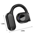 thumbnail image 3 of Latrodar Wireless Bluetooth Headphones Conduction Sports High Durability Reduction Earphones Black Home Decor, 3 of 5