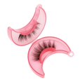 thumbnail image 1 of Eyelashes Mink Eyelashes Pack Thick Eyelash Reusable Lashes With Moon Shaped Storage Box, 1 of 2