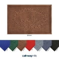 thumbnail image 4 of Calloway Mills 103182436 Poly Hello Indoor/Outdoor Mat, 24" x 36", Brown, 4 of 5