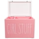 thumbnail image 4 of Porta toallas sanitarias de madera, organizador de productos femeninos con tapa, almohadilla y caja para guardar toallas sanitarias, accesorio de baño, organizador pequeño para baño, 4 of 7