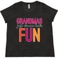 thumbnail image 3 of Inktastic Grandmas Have Fun Women's Plus Size T-Shirt, 3 of 5