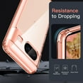 thumbnail image 5 of JETech Case for Google Pixel 8 6.2-Inch 2023, Non-Yellowing Shockproof Bumper Protective Phone Cover, Anti-Scratch Hard PC Back (Rose), 5 of 6