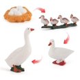 thumbnail image 3 of 4pcs Chicken, Duck And Goose Growth Cycle Scientific Exploration Set Miniature Poultry Animal Model Children's Toy, 3 of 5