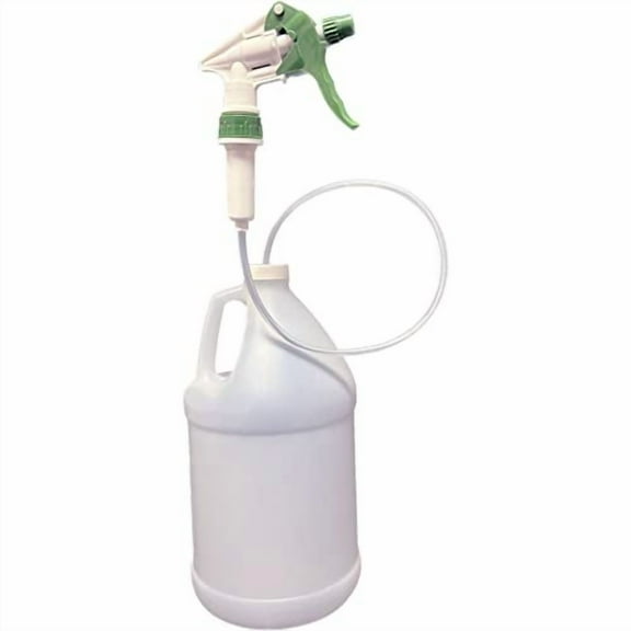Tolco 1 Gallon Bottle w/Green & White Model 250HN Trigger Sprayer - 1 Each